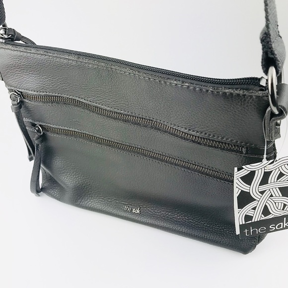 The Sak Bags New The Sak Reseda Leather Crossbody Purse Slate